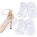 Mobestech 8 Pairs Self-Adhesive Heel Pad Cushions - Comfortable Gel Grip for Women's Heels | Plantar Relief & Shoe Accessories for Formal Gowns - Buy Online on GoSupps.com