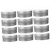 POPETPOP 12 Sets Makeup Sponge Tools Silicone Brush Cleaner Color Removal Cleaner Sponge Eye Shadow Makeup Brush Makeup Supply Cleaning Sponge Make up Makeup Tools Activated Carbon Sponge