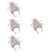 ABOOFAN 4 pieces -comfort towel towels for baby girl cuddly blanket for babies cuddly animal ceiling cuddly stuff cuddly ceiling