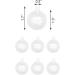 Mebamce 35mm Round Flat Squeakers - 6pcs Noise Maker Inserts for Toy Repair - Buy Online on GoSupps.com