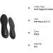 Liquid Massaging Orthotic Shoe Insoles for Men 9.5-11 - Foot Pain Relief and Arch Support - Buy Online on GoSupps.com