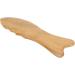 Verdant Touch Wood Gua Sha Board - Fish Form Universal Massage Tool for Face & Body | Premium Wooden Scraping Massage Device - Buy Online on GoSupps.com