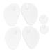 3 Pair Gel Pad for Shoes Gel Insole Forefoot Gel Pad High Heel Shoe Pad High Heel Gel Pad