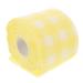 Housoutil 1 Roll Beauty Salon U-shaped Pillow Manicure Nail Wipes Nail Art Cleaner Tool Makeup Removal Wipes Cotton Nail Polish Wipes Nail Clean Wipe Cleaning Supplies Lash Tool Pure Cotton 13x13x11cm Yellow
