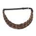 Buy S-Noilite Fashion Hair Extensions - Braided Headband for Women & Girls | Thick & Chunky Hair Braid Accessory in Dark Brown Mix Sandy Brown - Buy Online on GoSupps.com