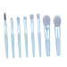 Healeved 8pcs Cosmetics Brush Eyeshadow Makeup Brushes Professional Makeup Brush Cosmetic Eye 14x1x1cm Blue