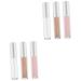 TOVINANNA 6 Pcs Polarized Monochrome Eyeshadow Eye Glitter Women Bling Eyeshadow Plastic Makeup Miss Flash