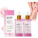 Shaving Soothing Oil Lot de 2 huiles apr s-rasage 40 ml Fraise Vanille Huile de rasage apaisante avec acide hyaluronique et peptides pour une peau clatante contient de l'acide hyaluronique et de