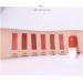 QiBest Mini Capsule Lipstick Set - 6 Velvet Matte Long Lasting Lipsticks | Moisturizing & Safe Make-Up Gift for All Skin Tones - Buy Online on GoSupps.com