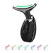 Nadove Micro-Glow Facial Nadove Micro Glow Face Sculptor Micro Glow Facial Machine Microcurrent Multifunctional Facial Massager Double Chin Eliminator (Black)