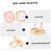 Vaguelly 2pi ces Palette De Nail Art Palette De M lange Mini Format Pratique Pour Manucure Professionnelle Et Amateurs Art Ongulaire - Buy Online on GoSupps.com