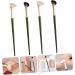 Beavorty 8 Pcs Nose shadow brush angled eyeshadow brush eyeshadow contour brush angled cosmetic brush makeup 17.4x1cmx2pcs Assorted Colorx2pcs - Buy Online on GoSupps.com