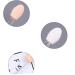 FOMIYES 30pcs Cosmetic Oval Dual Double-ended Eyeliner Sponge Brush Sided Eye Tipped Eyeshadow Tools Shadow - Buy Online on GoSupps.com