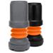 Flexyfoot Shock Absorbing Walking Stick Ferrule 25mm - Pack of 1 Grey