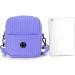 COOWONE Dogelackerli Bag - Soft Cord Dog Training Treats & Toys Pocket with Feces Bag Dispenser | Purple | International Shipping Available - Buy Online on GoSupps.com