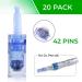 Dr. Pen Ultima A6 42-pin Replacement Cartridges (20 Pack) - 0.25mm Disposable Parts - Buy Online on GoSupps.com