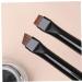 Tossper 2-Piece Professional Makeup Brush Set | Angled Eyebrow & Flat Eyeliner Brushes for Flawless Beauty - Buy Online on GoSupps.com