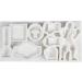 Boxer Boxing Sports Silicone Mold - 8-Cavity Cake Decoration, Cupcake Topper, Resin Casting, Polymer Clay Craft - Buy Online on GoSupps.com