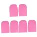 minkissy 3 Pairs Insulated Gloves Hand Treatment Mitts Hand Spa Cover Bath Treatment Mitt Paraffin Wax Gloves Cosmetic Cotton Gloves Pink