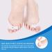 Hallux Valgus Toe Separator by Doact | Comfortable Silicone Gel for Hammer Toes | 3 Pairs - Effective Treatment - Buy Online on GoSupps.com