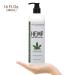 Buy Hemp Body Moisturizer with Hempseed Oil & Jojoba - Vitamin Enriched Hydrating Cream 16 Fl Oz - International Shipping Available - Buy Online on GoSupps.com