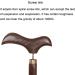 Wooden Crutches with Curved Handles Chicken Wings Wooden Elderly Crutches Wooden Crutches Ideal for Men or Women with Active Outdoor Lifesty It's so Kind of You Safehappy - Buy Online on GoSupps.com