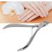 Stainless Steel Dead Skin Pliers Scissors Ingrown Toenails Paronychia Treatment Nail Remover Nail Cuticle Nippers Manicure Pedicure Tool for Fingernails and Toenails - Buy Online on GoSupps.com