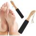 Double-Sided Wooden Handle Foot File - Exfoliating Pedicure Tool for Smooth Feet | International Shipping - Buy Online on GoSupps.com