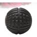 Plantar Fasciitis Massage Tool - Ice Hockey Massage Ball & Fitness Roller for Foot Relief | Yoga Ball & Fascia Ball for Gym Use - Black - Buy Online on GoSupps.com