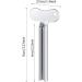 Hsthe Sea 6 pieces metal toothpaste squeezer squeeze tube stainless steel tube squeezer key roll tube creams colour squeezer tool for bathroom - Buy Online on GoSupps.com
