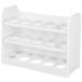 Uonlytech Egg Storage Box Plastic Egg Holder Plastic Eggs Reusable Egg Cartons Egg Tray Multi-layer Crisper