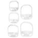 Professional Mustache Shaping Tool | Beard Shaper Template - ABS White for Precision Grooming - Buy Online on GoSupps.com