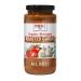 Perfect Chef Organic Roasted Garlic Pasta Sauce (6-Pack) 6 x 740ml - Gluten Free No Sugar Added Vegan Made in Canada.