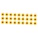 Zerodeko 27 Pcs Fake Flowers Wedding Decor Artificial Flowers Decoration for Home Artificial Flower Heads Ceramic Soap Dish Fake Sunflower Heads False Flowers Simulation Flowers