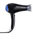 InStyler Turbo Max Ionic Dryer - Fast & Easy Drying for Healthy Shiny Hair - Lightweight Efficient Hi-Torque Motor & Turbine Fan for Powerful Drying Customize Heat Power Ion Levels Black Turbo Max