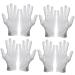 Healeved 12 Pairs Cotton Gloves Inspection Gloves Spa Gloves Guantes Desechables Nylon Gloves Dust Gloves Marching Gloves Work Gloves Party Etiquette Gloves Protection White - Buy Online on GoSupps.com