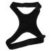 Hohopeti Belt Shoulder Rest Brace Holder Posture Band Back Support Belt Black Polyester