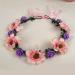 hgnxa Elegant Flower Hairband Bride Flower Crown For Wedding Party Supply Flower Garlands Crown Hair Wreath for Women Milky white - Buy Online on GoSupps.com