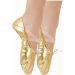 MSMAX Girls Gold Ballet Dance Slip-On Jazz Flats | Size 13 Narrow Little Kid | Perfect for Parties & Performances - Buy Online on GoSupps.com