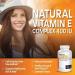 Natural Vitamin E Complex 400 I.U. Softgels - 250 Count (Pack of 1) - Buy Online on GoSupps.com