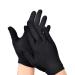 Milists 12 pairs of cotton gloves black for cosmetic moisturizing coin jewelry inspection honor protection gloves black size M (thin) m (24 Pack)