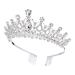Crystal Rhinestone Tiara Crown - Elegant Bridal Headband for Weddings Proms and Parties | Perfect Gift for Girls & Women - Buy Online on GoSupps.com