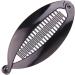vreplrse Ponytail Clip - Stylish And Versatile Hair Accessory With Wide Range Of Specifications Lacquered Fish Clip Vertical Clip Bright black large size-14cm - Buy Online on GoSupps.com