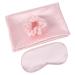 minkissy 1 Set Hair Scrunchies for Women Headband for Women Eye Mask for Sleeping Matron of Honor Proposal Sleeping Mask Wedding Favors Sleep Mask Four Piece Set Silk Bridesmaid Girl
