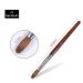 12# Sable Nail Brush - Professional Acrylic Nails Tool for Home & Salon Use - Round Nail Art Brush in Coffee Color - Buy Online on GoSupps.com