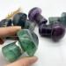 Specimen 1PC Natural Big Green Purple Fluorite Crystal Mushroom Shaped Polished Stone DecorNaturalStones and CrystalsStone Full of Texture - Buy Online on GoSupps.com