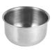 Stainless Steel Shaving Bowl for Traditional Razors | Elegant Beard Care Tool - Buy Online on GoSupps.com
