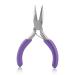 GOLD DEER 3 Inches Mini Long Nose Pliers Chain Nose Pliers Mini Precision Long Nose Pocket Plier Mini Jewelry Pliers for Jewelry Making Bending Wire Small Object Gripping DIY Craft Hobby Supplies