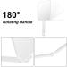 OSDUE Portable Travel Makeup Mirror Compact and Hand Mirror for Barber Shops & Makeup Application - Square-shaped - Buy Online on GoSupps.com
