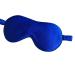 Maxfeel 100% Two Sides Pure Silk Eye Mask Soft Sleep Eye mask Blindfold (Royal Blue)